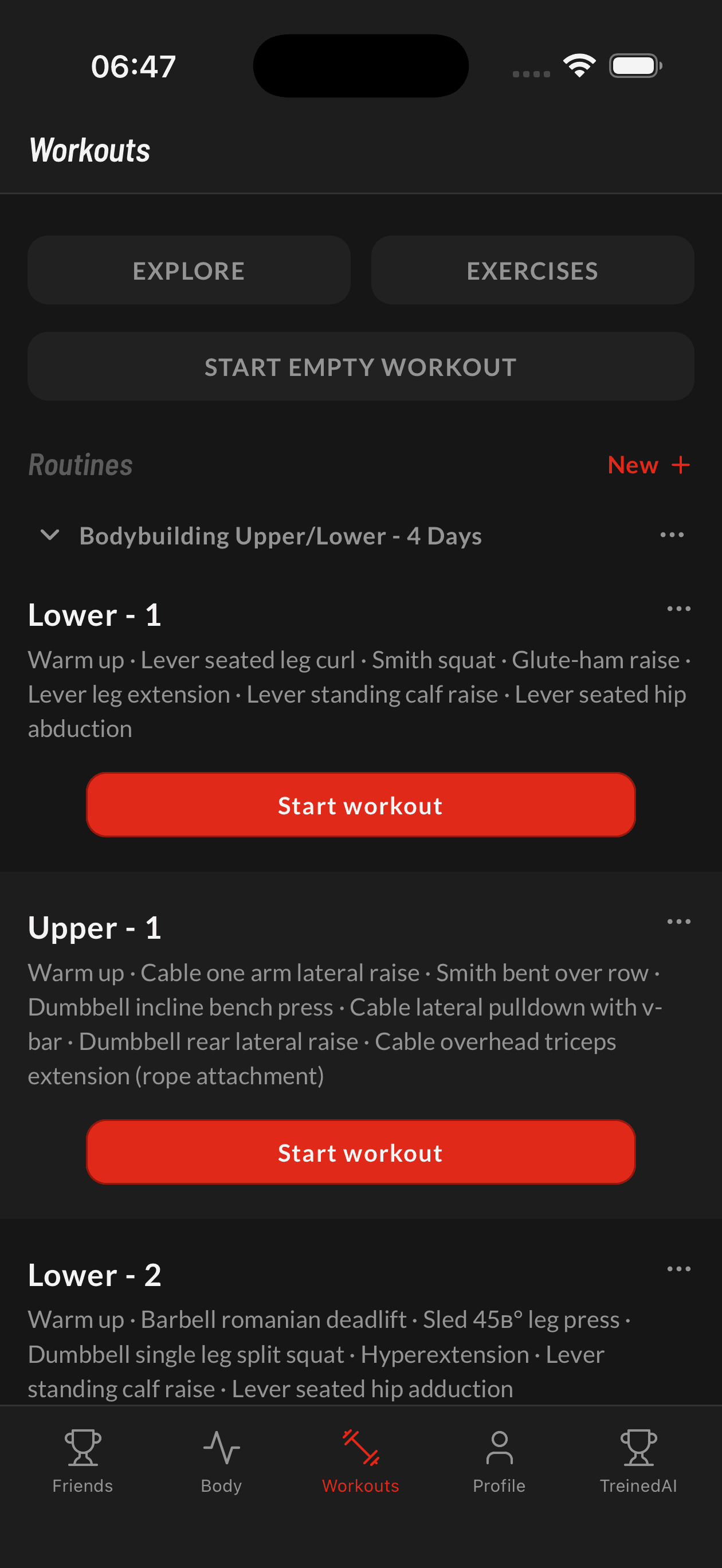 Smart Training Log